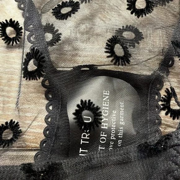 Anthropologie Le petit TROU noir high waisted brief panty size large new wtag - Picture 6 of 8